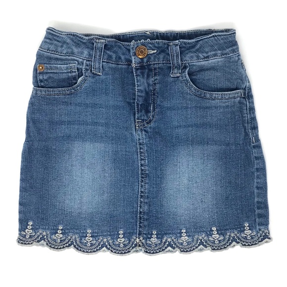 cat and jack denim skirt